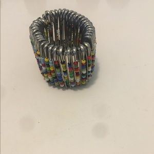 Safety Pin Bracelet.